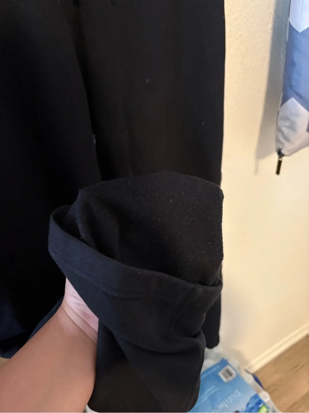 lululemon athletica Black Women's Sweatpants with Drawstring